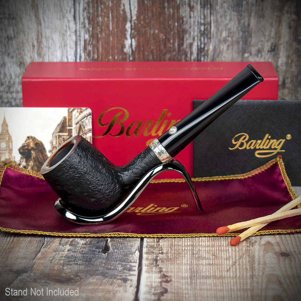 Barling Trafalgar Fossil Briar Pipe - Shape 1812