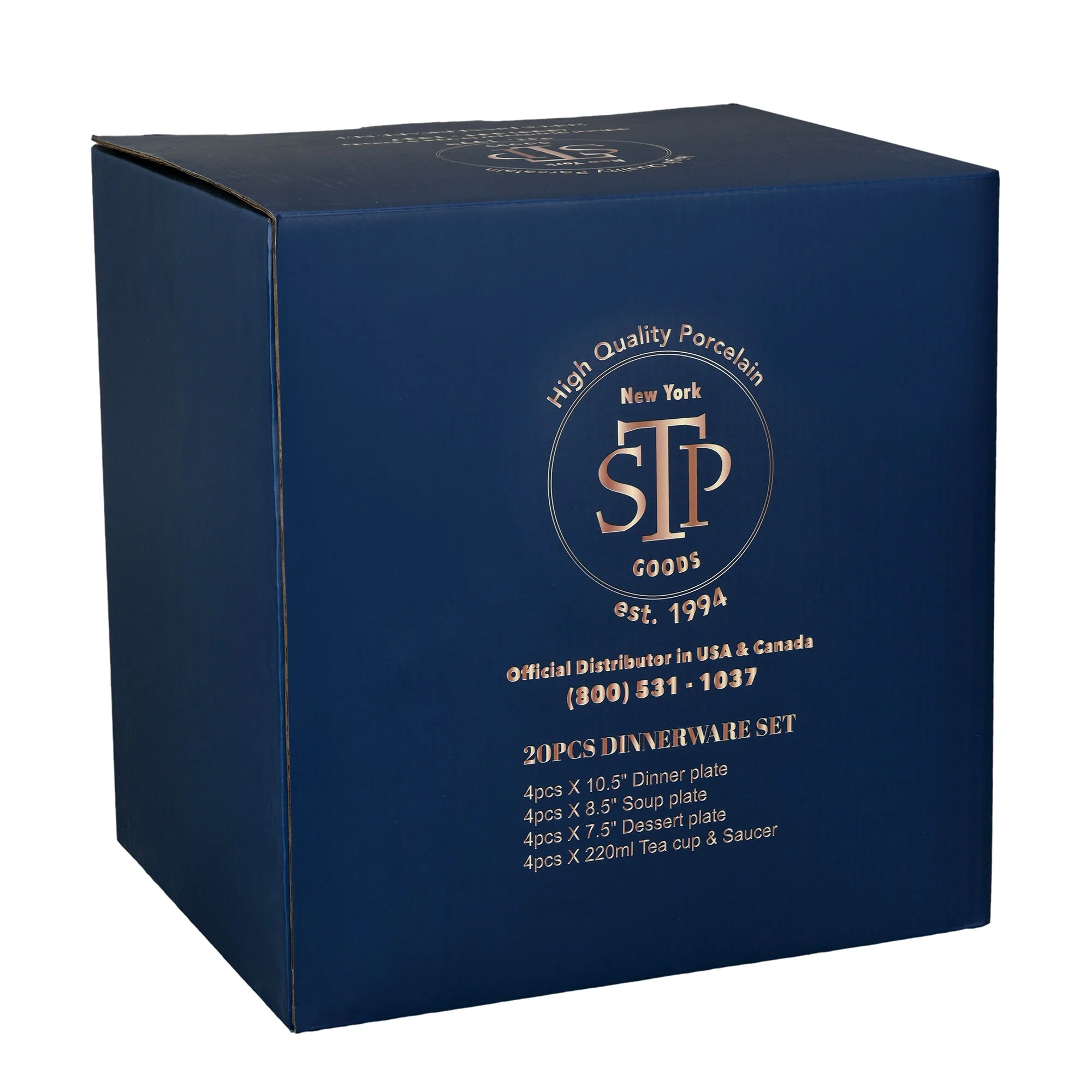 STPgoods Fleurs des Prairies Bone China Dinnerware Set of 16 Service for 4 in Gift Box