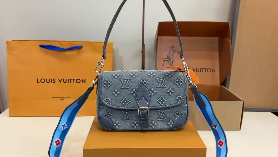 LV Diane Denim Bag