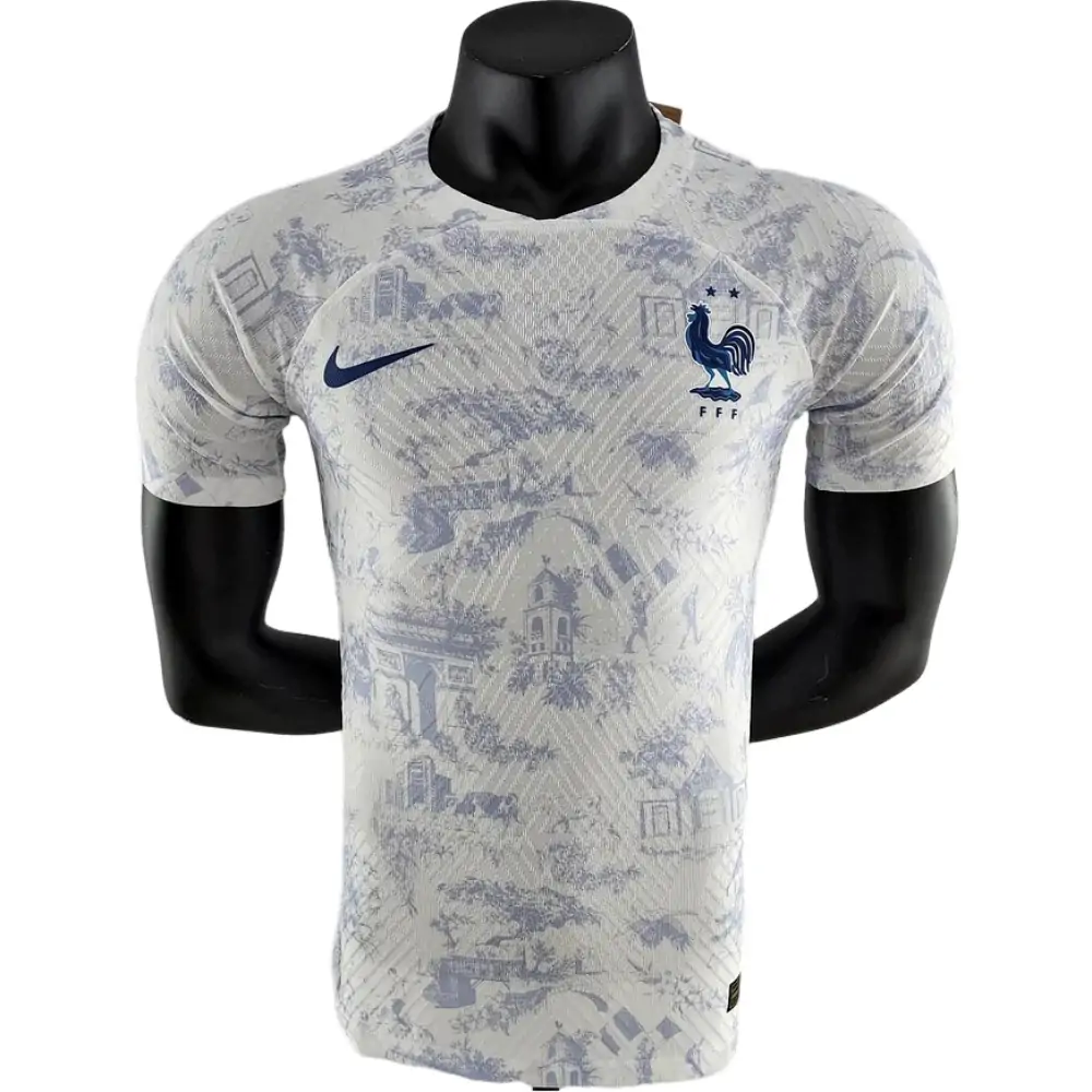 2022 FIFA World Cup Player Version France Away Football Shirt