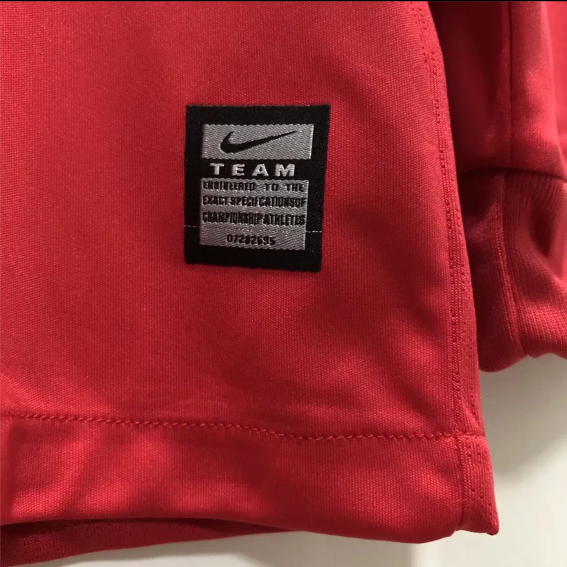 2010 Manchester United Home Long Sleeve Retro Jersey - Fans Edition