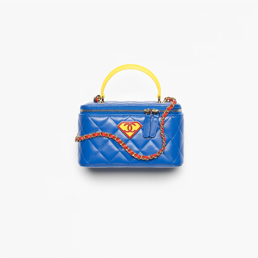 Chanel Long Vanity With Chain Bag