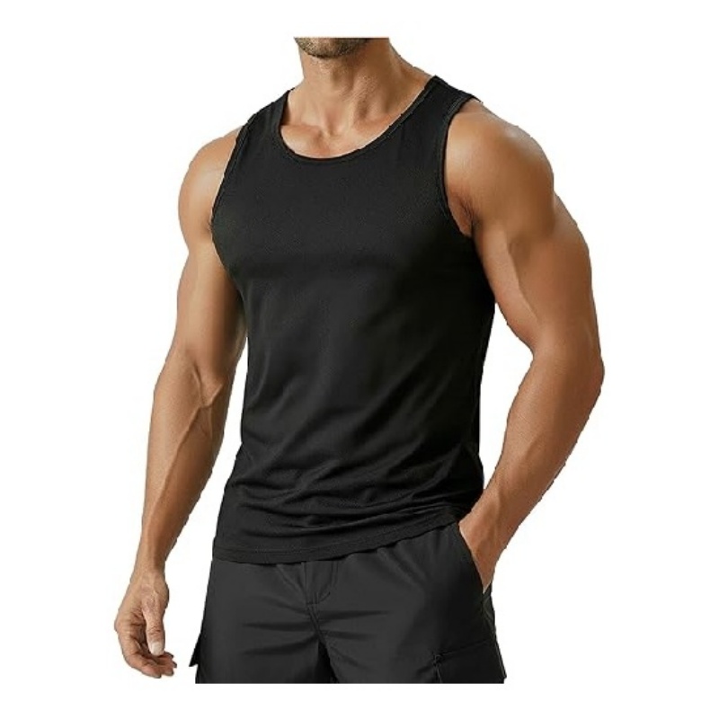 Men's UPF 50+ Quick Dry Sleeveless Athletic Tank Tops