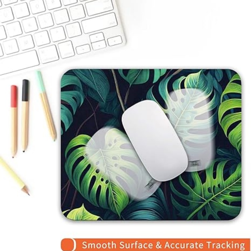 PADARTISAN Square Mouse Pad, Personalized Premium-Textured Custom Mouse Mat Design