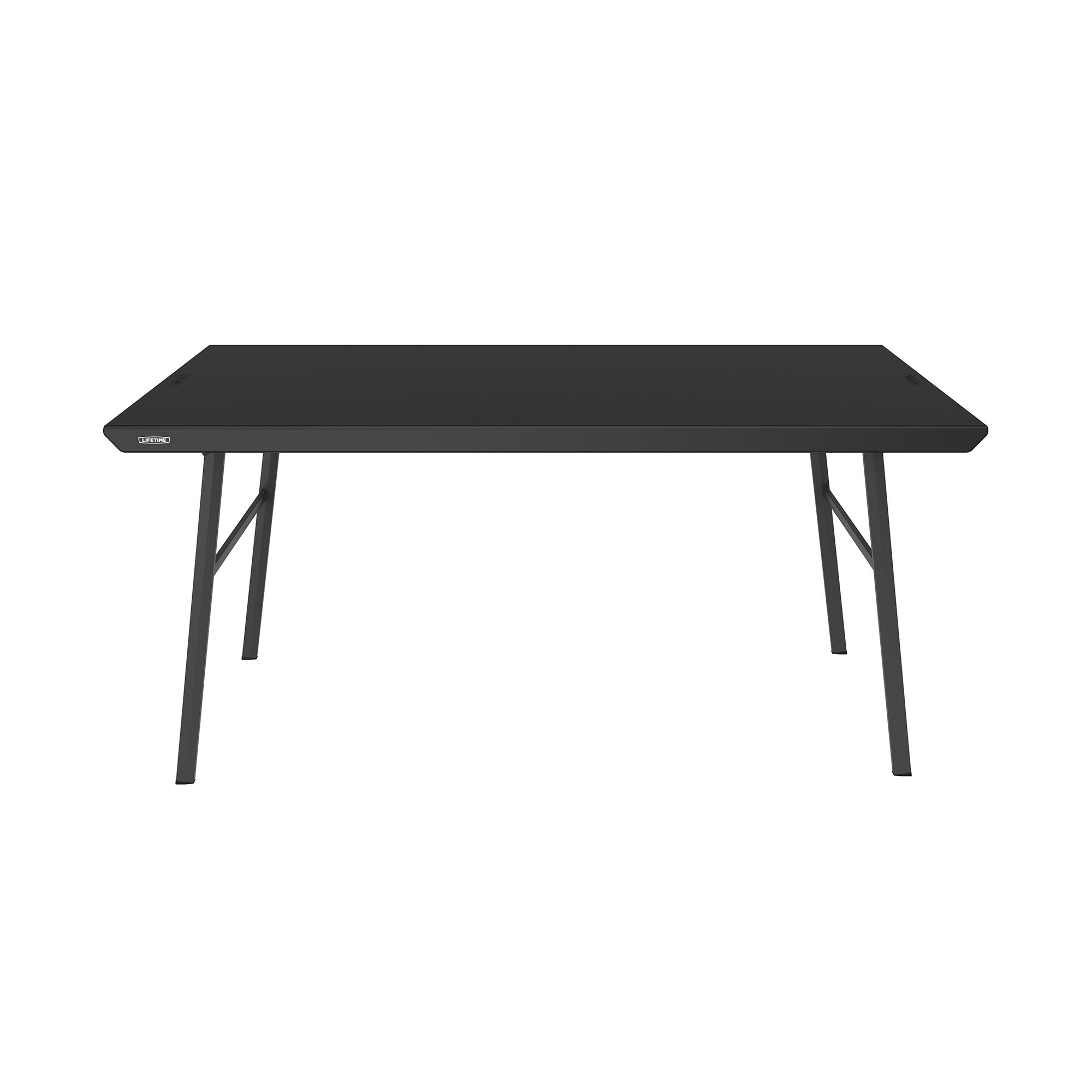 Lifetime 5 ft. Folding Home Office Desk, Black (80957)