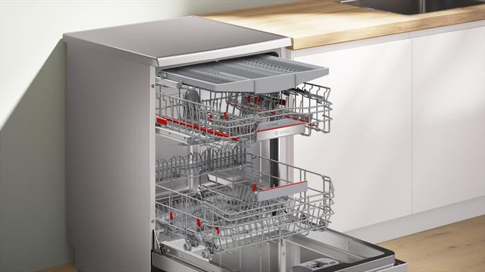 BOSCH - Lavastoviglie SMS6ECI12E Classe A 14 Coperti-Acciaio anti-impronta