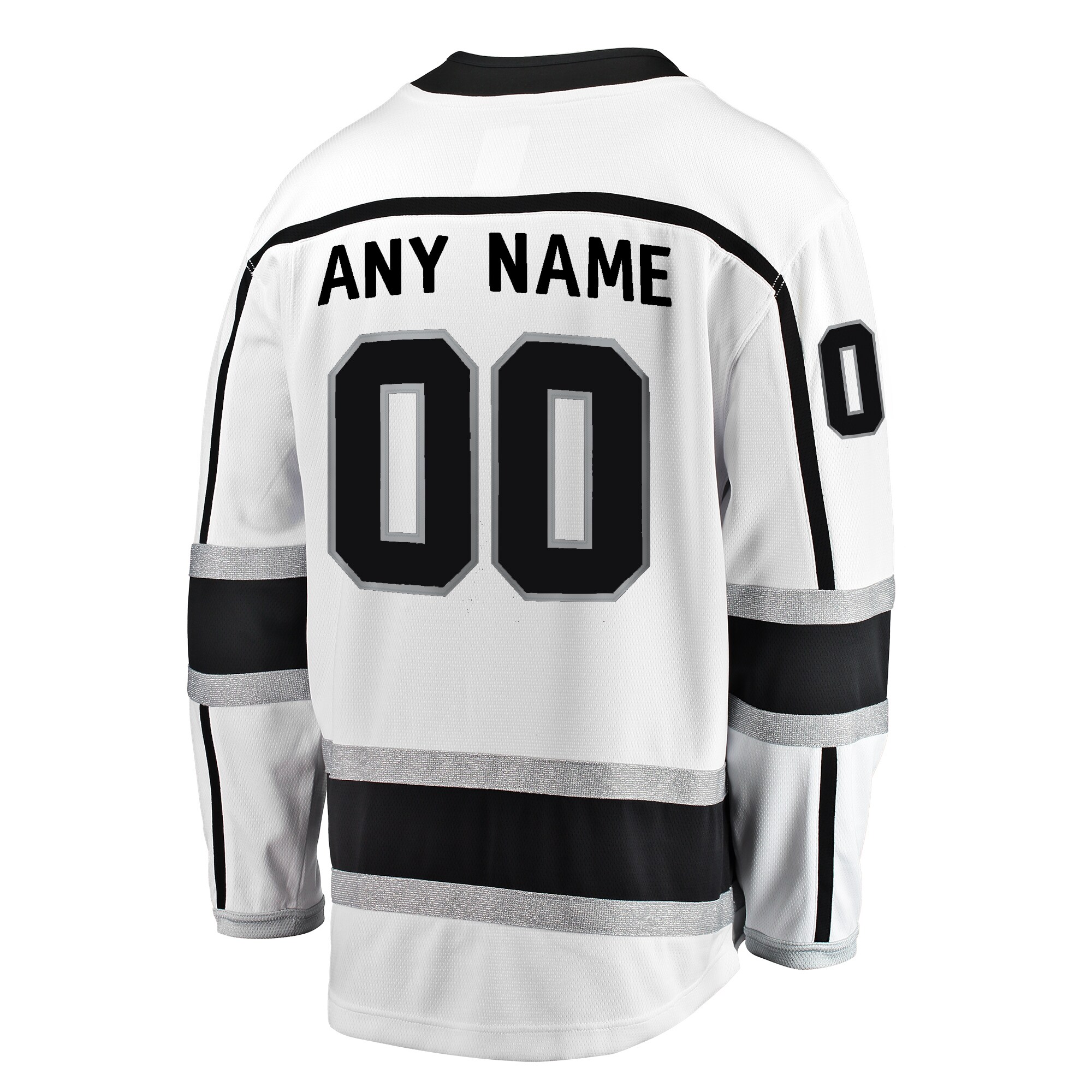 Los Angeles Kings Fanatics Away Breakaway Custom Jersey – White