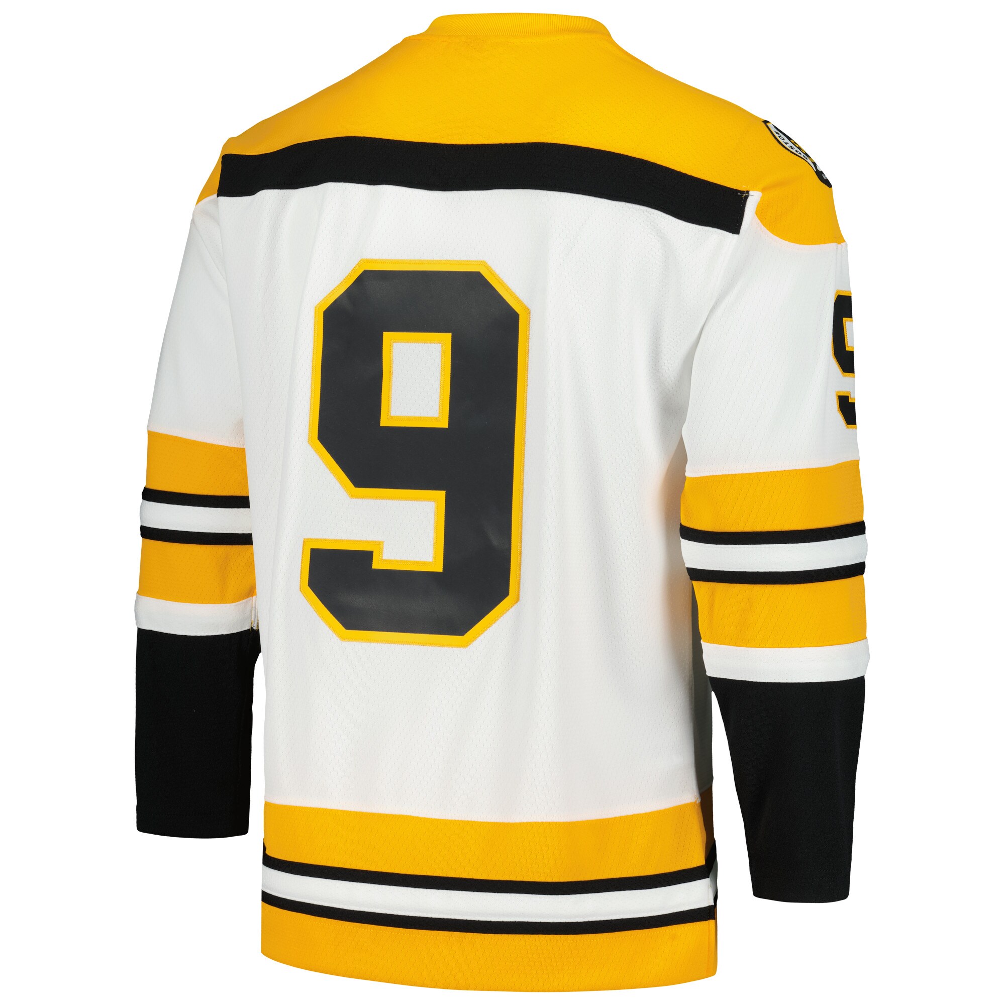 Johnny Bucyk Boston Bruins Mitchell & Ness  1973/74 Blue Line  Jersey – White