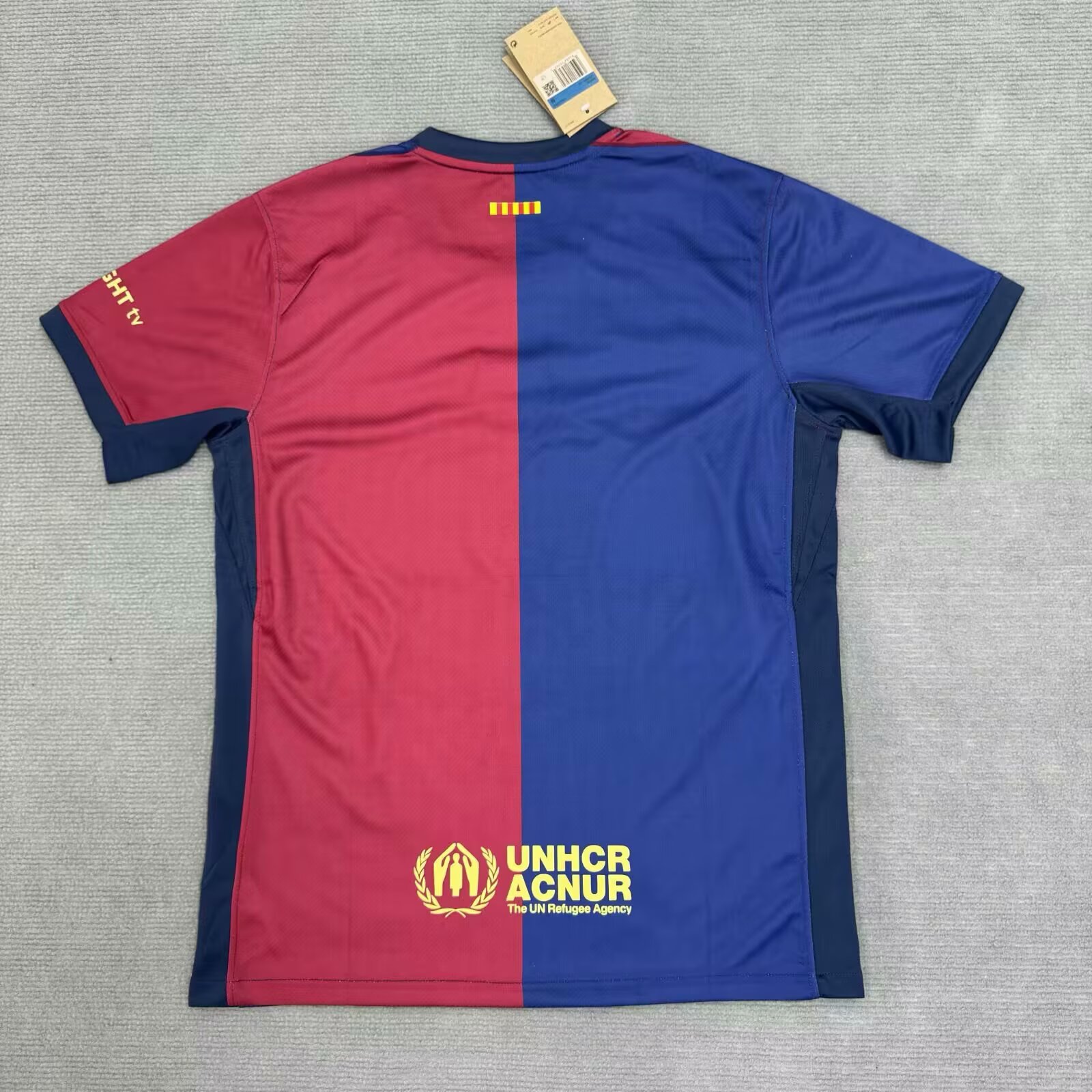 2025-26 Barcelona Home Derby Advertising Yellow Field-Jersey-Fan Edition