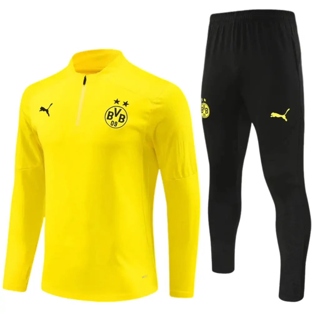 2024-25 New Season Dortmund Yellow Kids Training Jersey