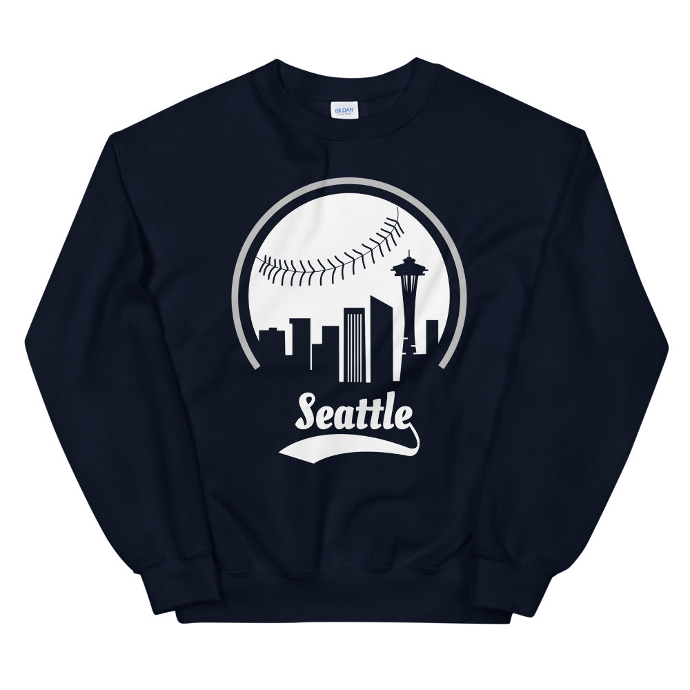 Unisex Seattle Mariners Baseball Crewneck Sweatshirt