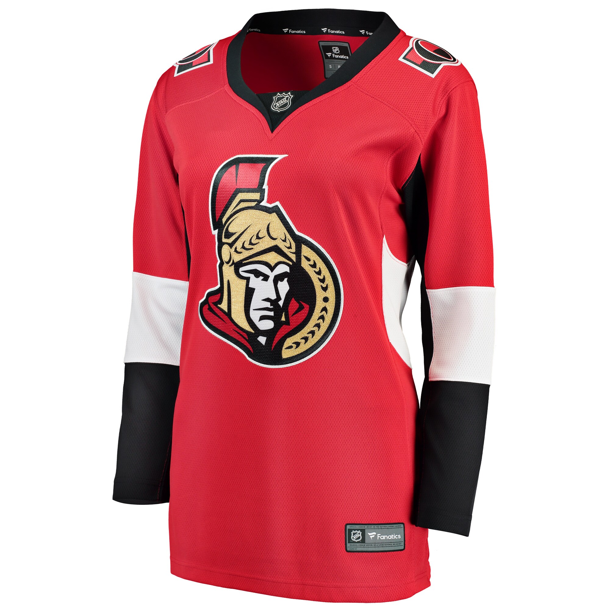 Ottawa Senators Fanatics Women’s Breakaway Home Blank Jersey – Red