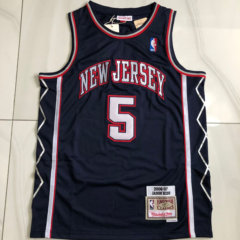 MN Nets 5# Kidd AU Retro Secret Show Jersey