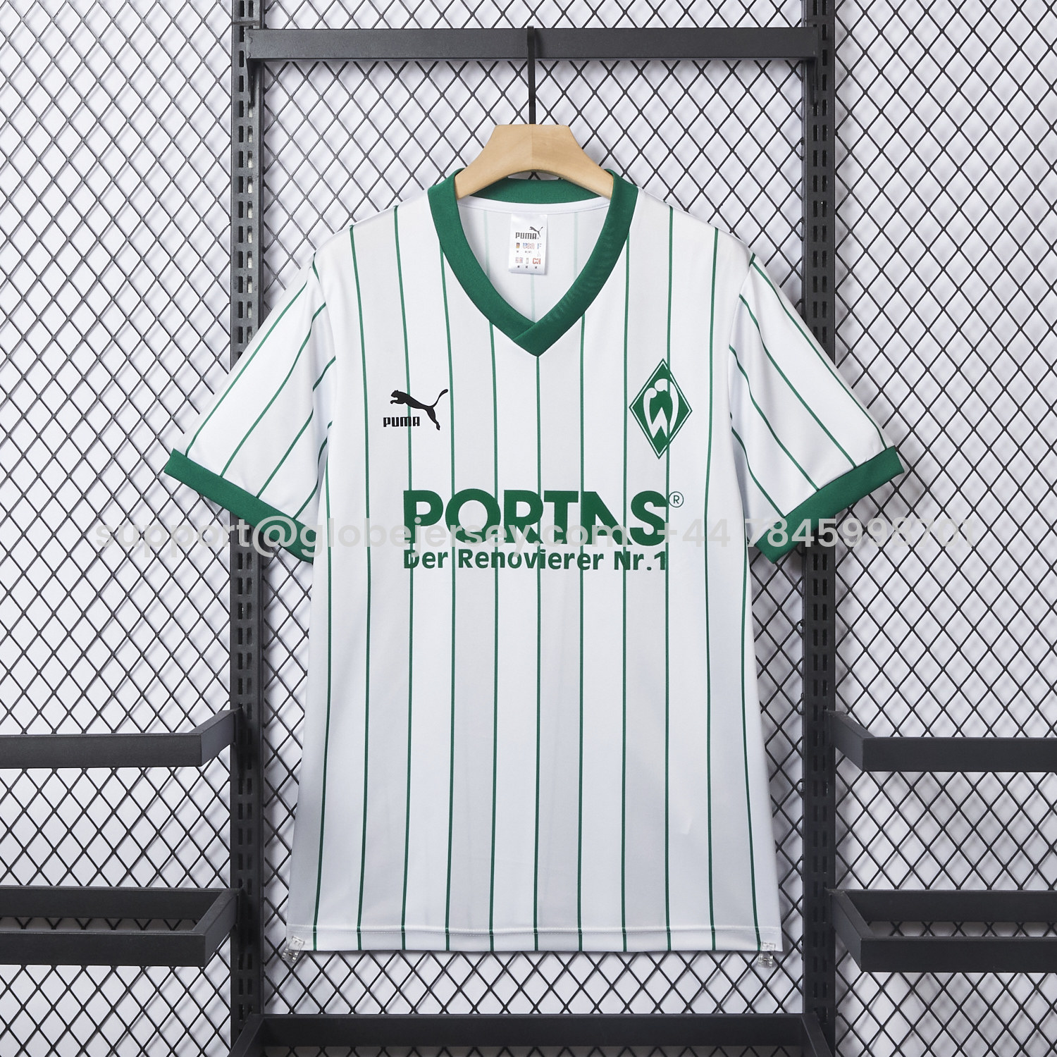 Retro Werder Bremen 1987-88 Home Jersey