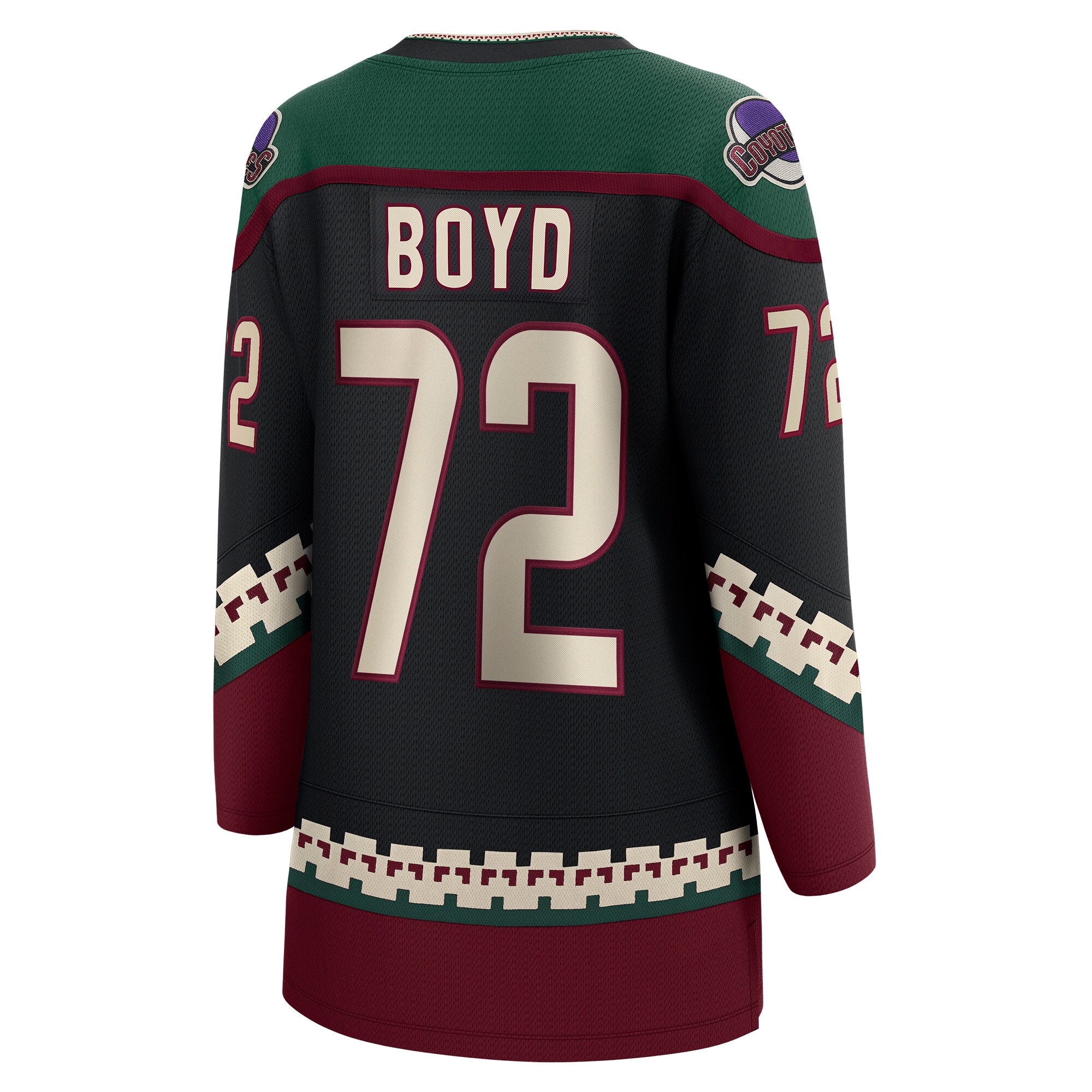 Travis Boyd Arizona Coyotes Fanatics Women’s Home Breakaway  Jersey – Black