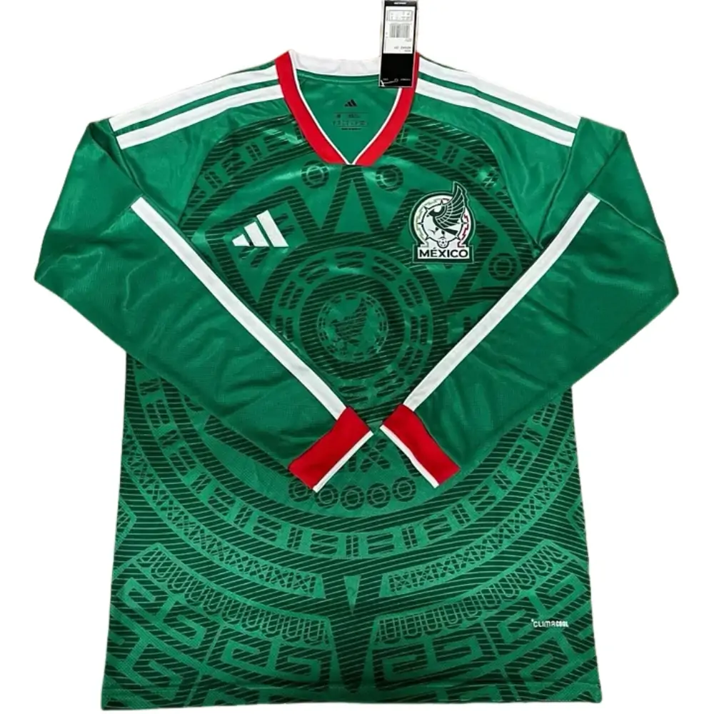 2026 World Cup Mexico Home Kit - Long Sleeve Fans Edition