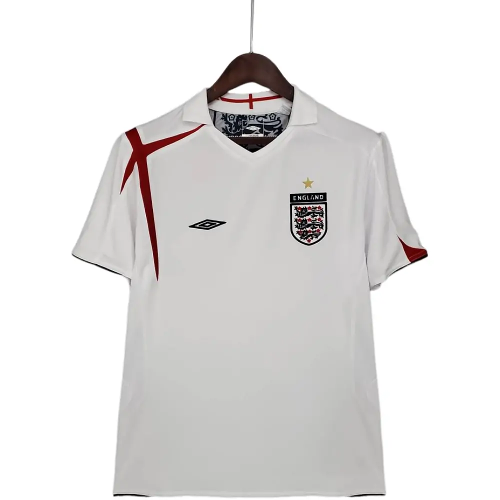 2006 England Home Retro Jersey 1:1 Thai Quality - Fans Edition