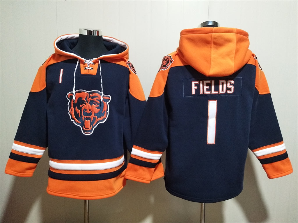 Chicago Bears Hoodie #1 FIELDS