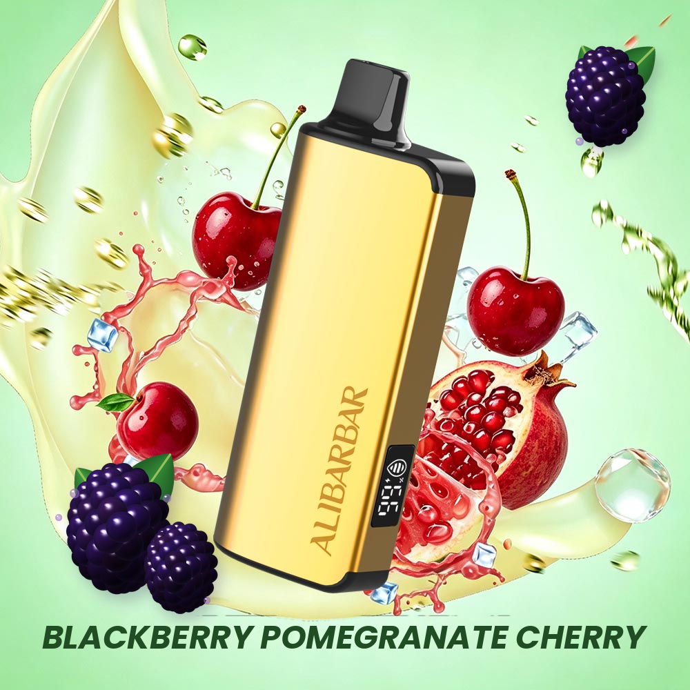 Alibarbar Ingot 9000 Disposable Vape - Blackberry Pomegranate Cherry
