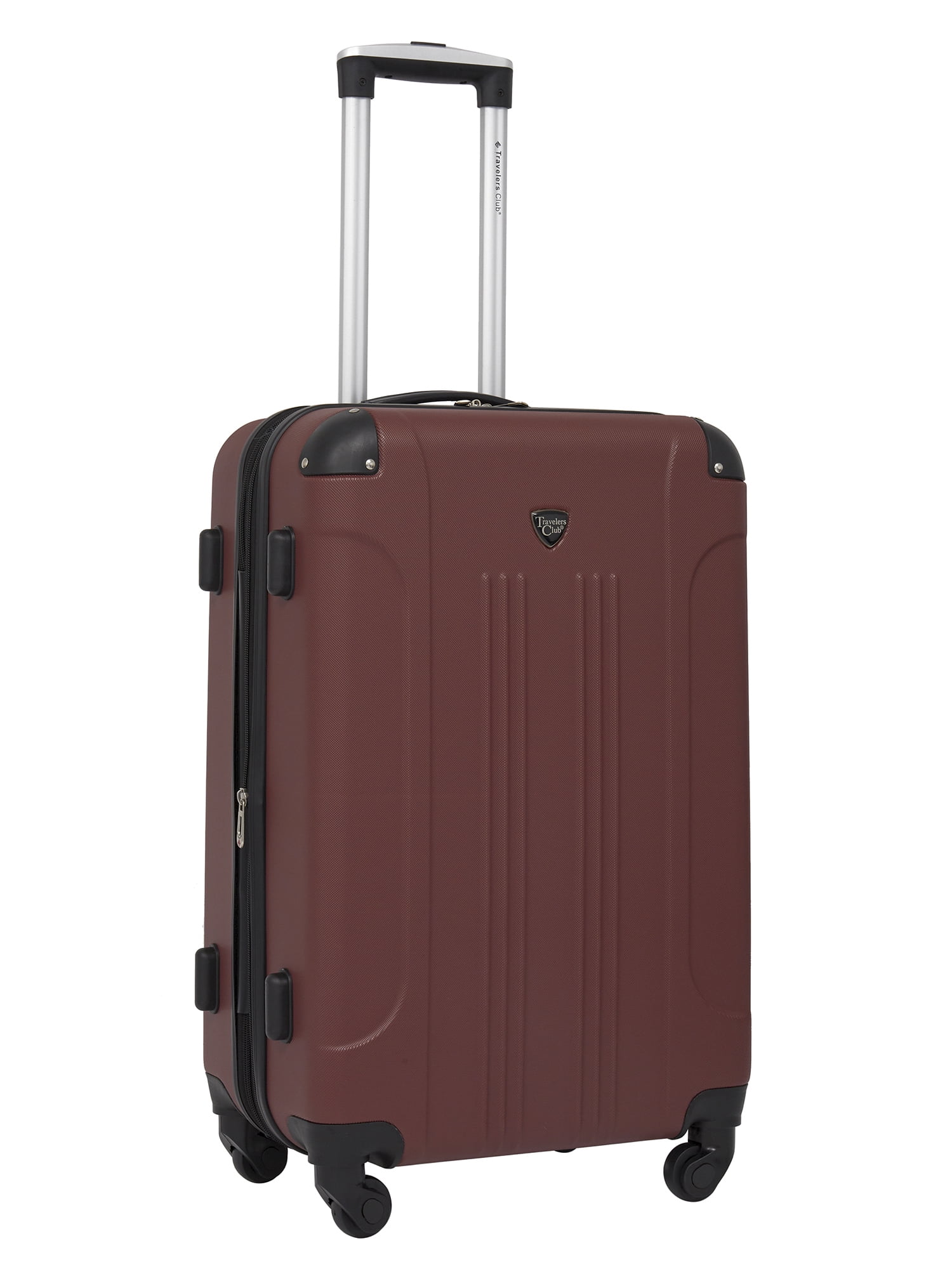 Travelers Club Chicago Plus 5pc Expandable Hardside Luggage Set, Black
