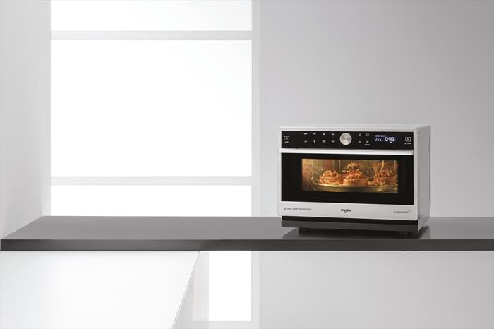 WHIRLPOOL - Forno microonde SUPREME CHEF MWSC 9133 SX-Nero, Stainless steel