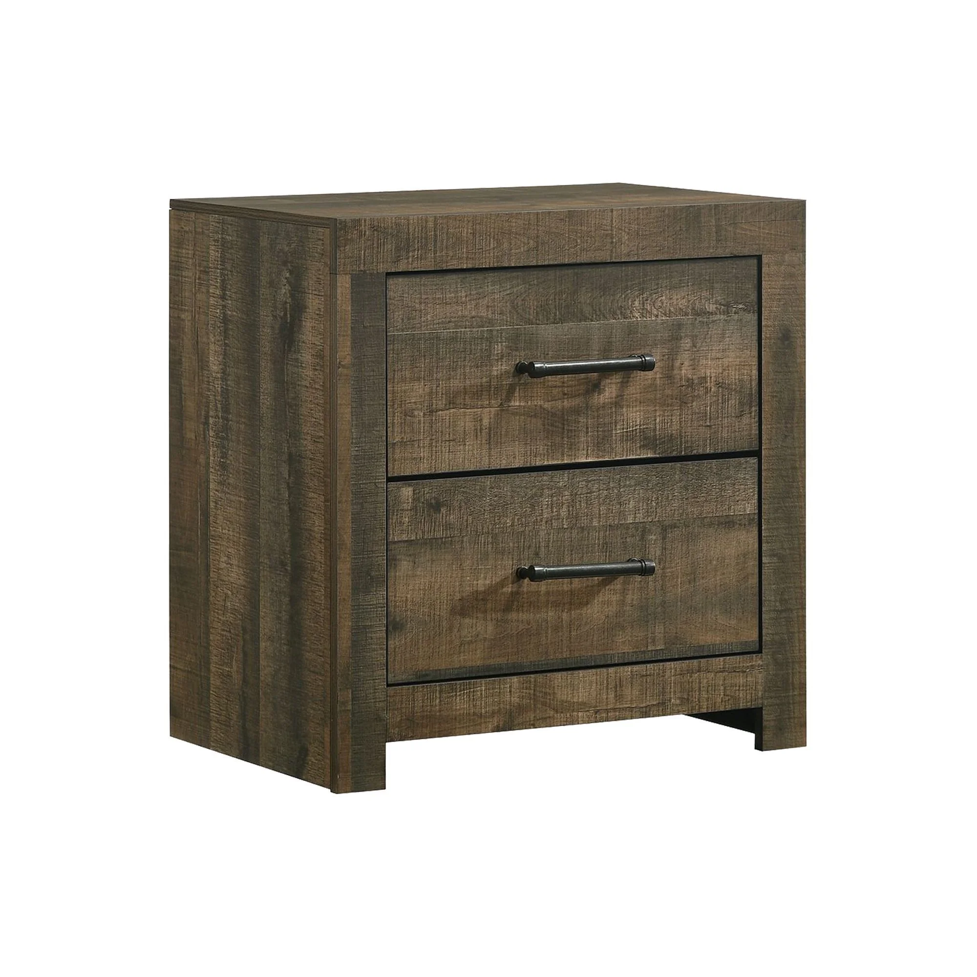Beckett Queen Bookcase Panel 6PC Bedroom Set with Bluetooth