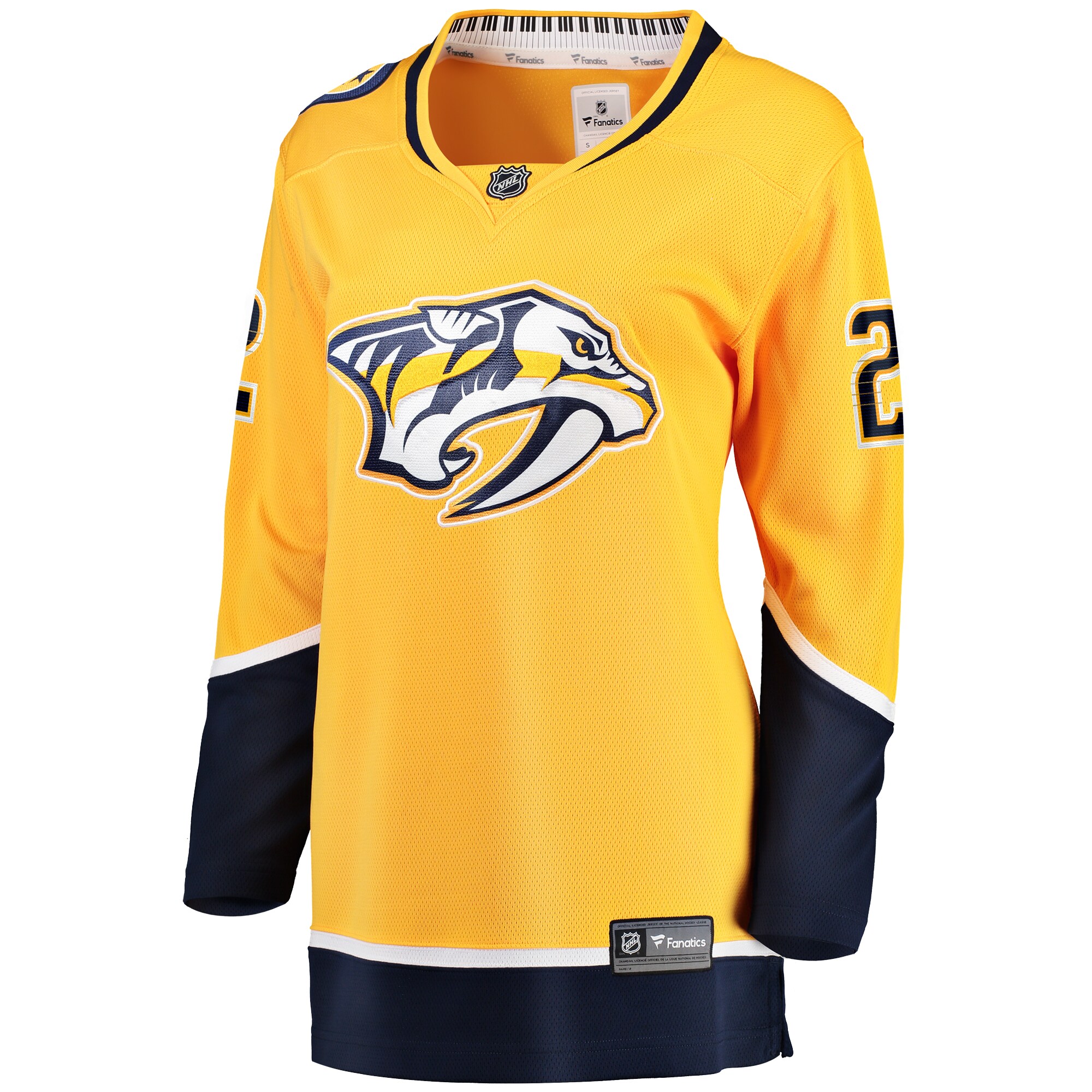 Luke Schenn Nashville Predators Fanatics Women’s Home Breakaway   Jersey – Gold