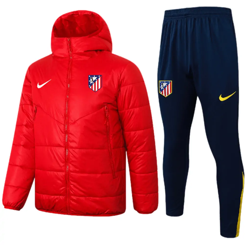 2025-26 Atletico Winter Suit Cotton Coat - Adult Set