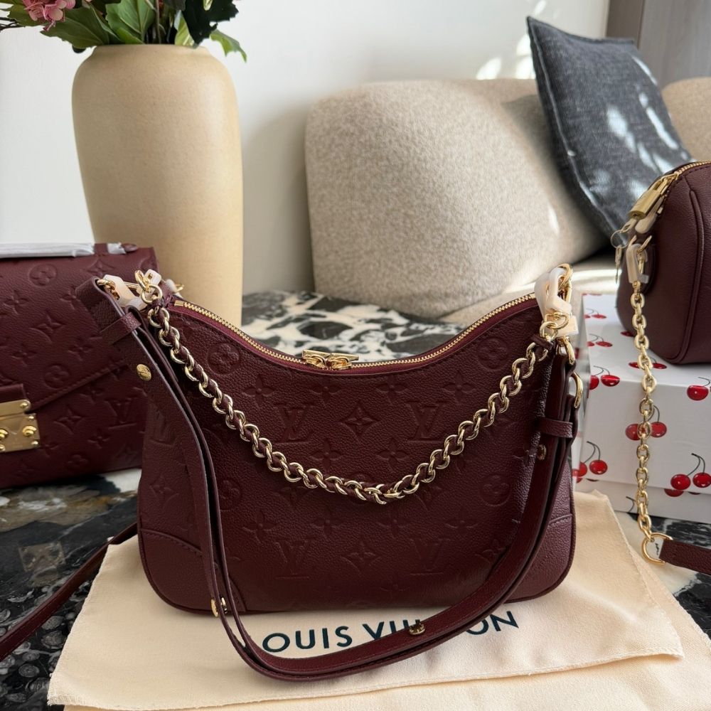 Louis Vuitton Boulogne PM Red 11.4 Inches M25827
