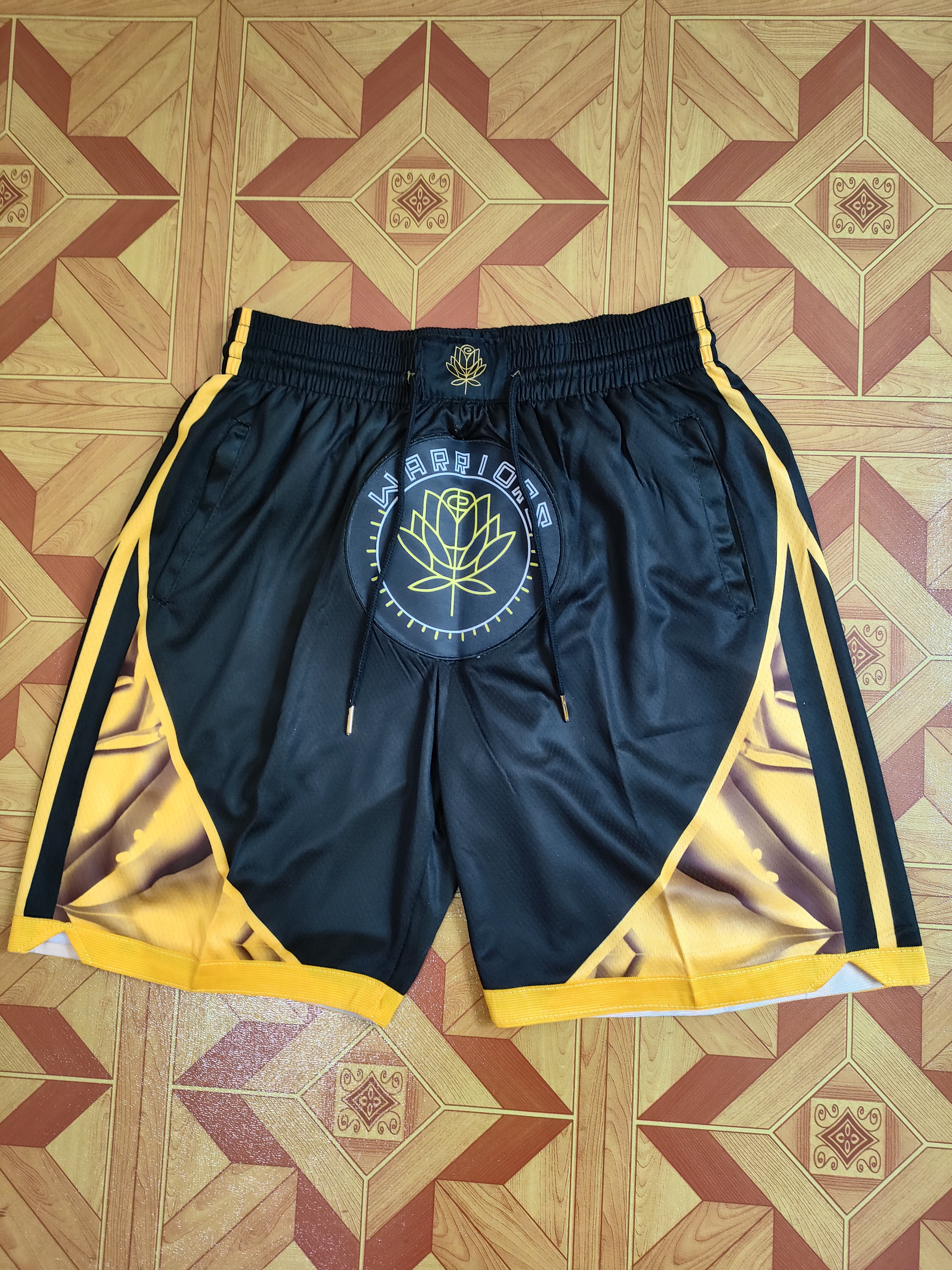 Golden State Warriors Black City Edition Pocket Pants