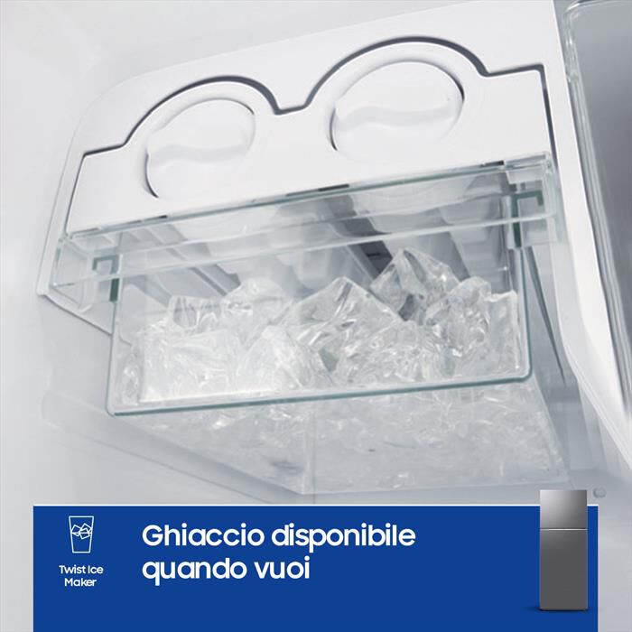 SAMSUNG - Frigorifero 2 porte RT47CG6626S9ES Classe E 465 lt-METAL INOX