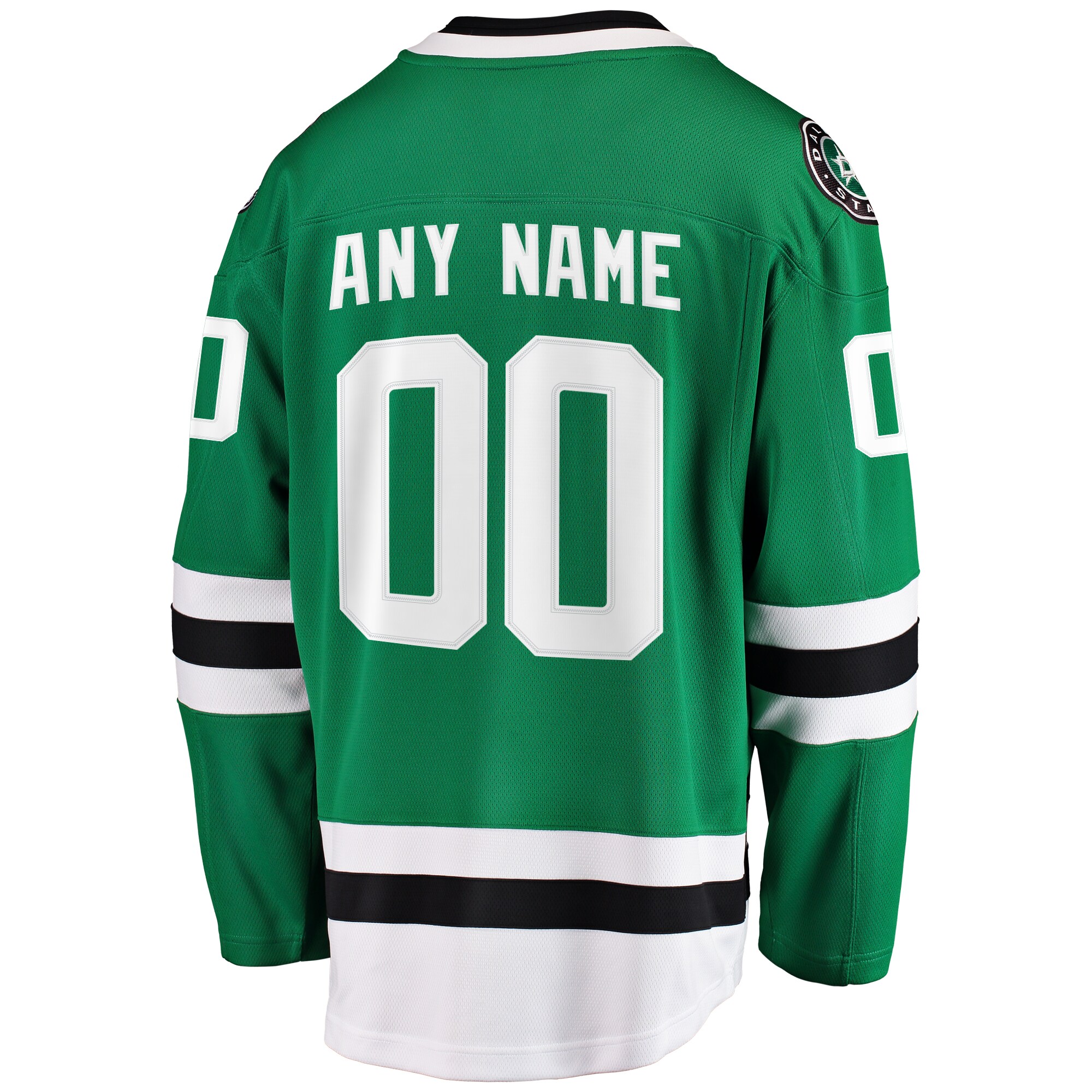 Dallas Stars Fanatics Home Breakaway Custom Jersey – Green