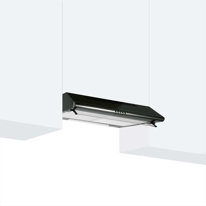 GLEM GAS - Cappa ad isola GHC631BK-NERO