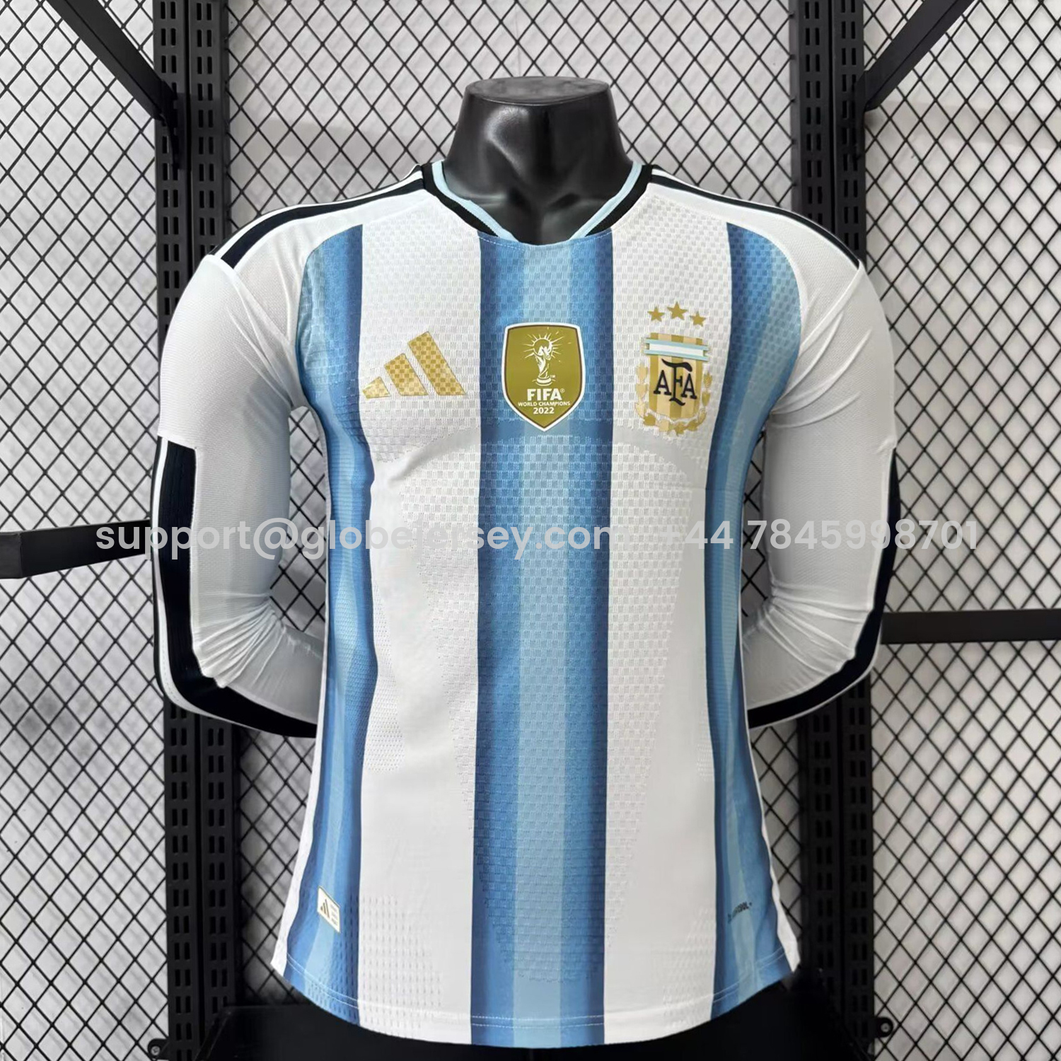 Argentina 2026 Home Long Sleeves Jersey - Player Version