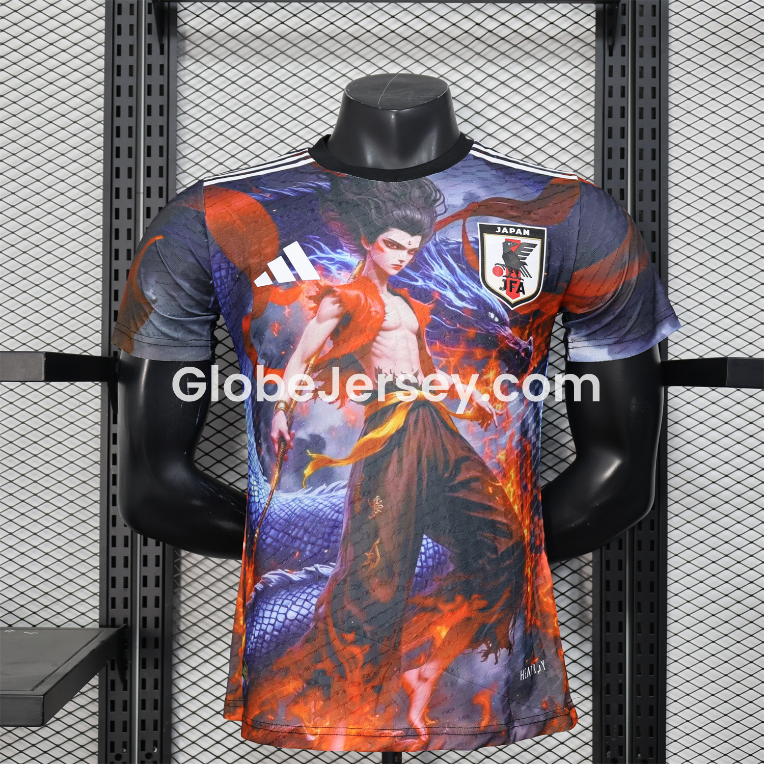Japan 25-26 Red Evolution Form Nezha Purple Special Edition Jersey - Player Version