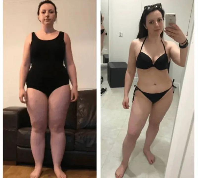 Michelle B. before and after