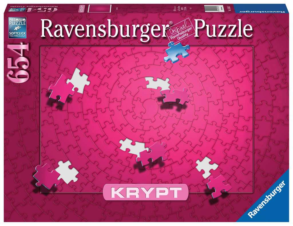 Krypt Pink – 654 Piece Jigsaw Puzzle (Ravensburger)