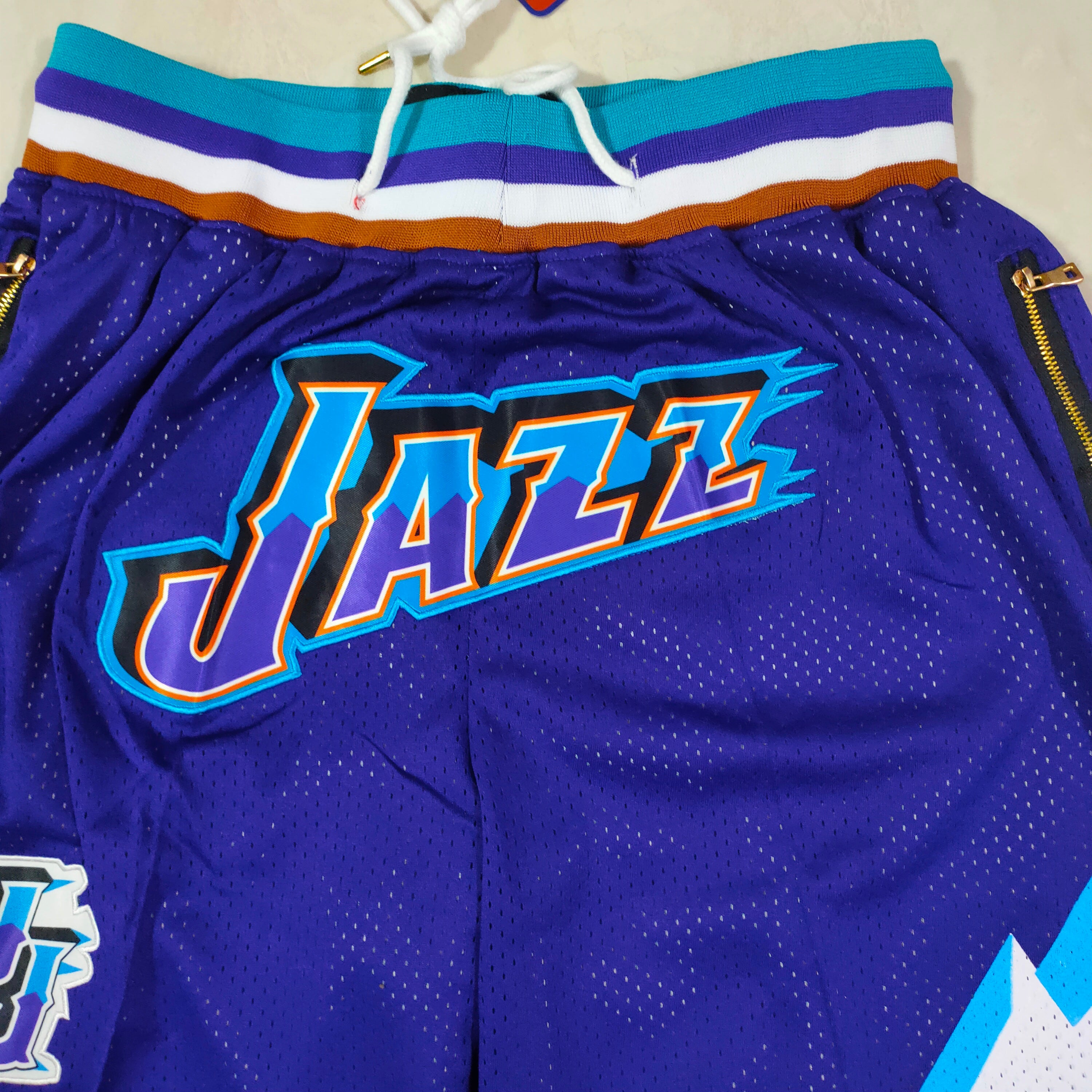 Utah Jazz Snowy Purple Pocket Pants