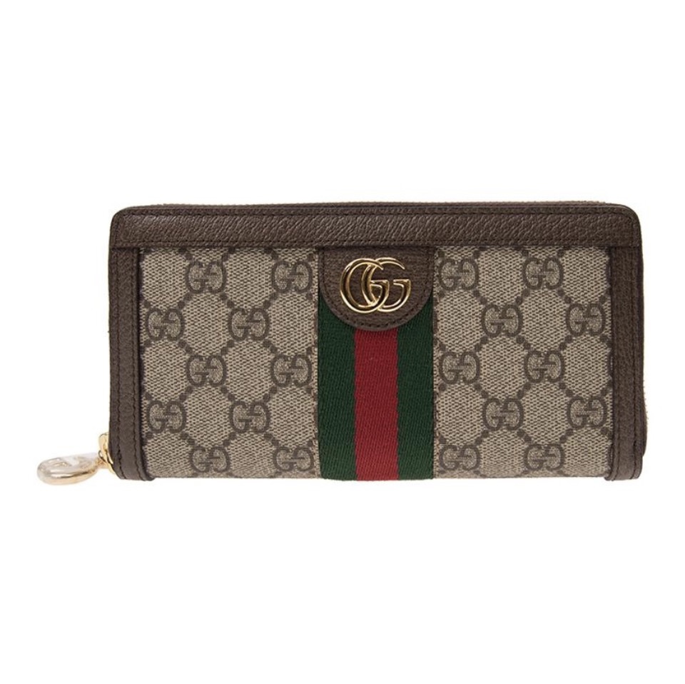 Gucci Unisex Ophidia & Tiger Head Wallet