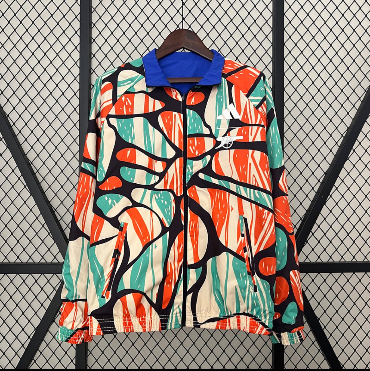 2024/2025 Arsenal Reversible Windbreaker Soccer Jersey 1:1 Thai Quality