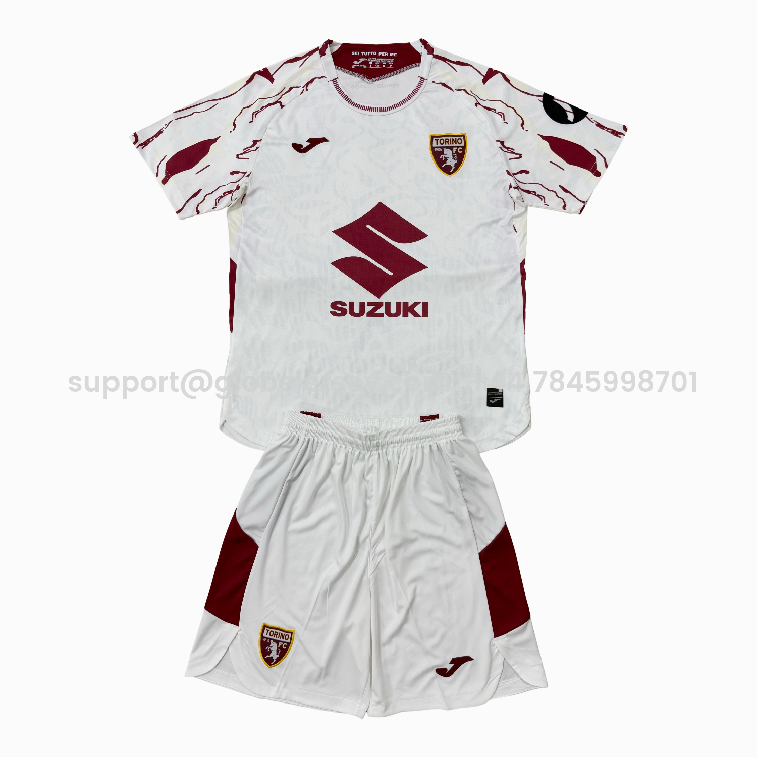 Torino 25-26 Away Men's Adult Jersey Set - Fans Version