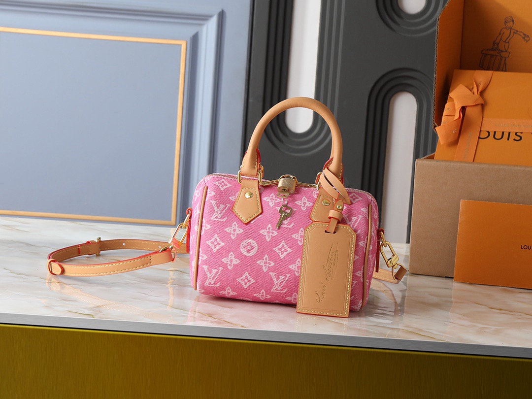 LV Speedy Bandoulière 20 Monogram Anniversary Canvas Bag