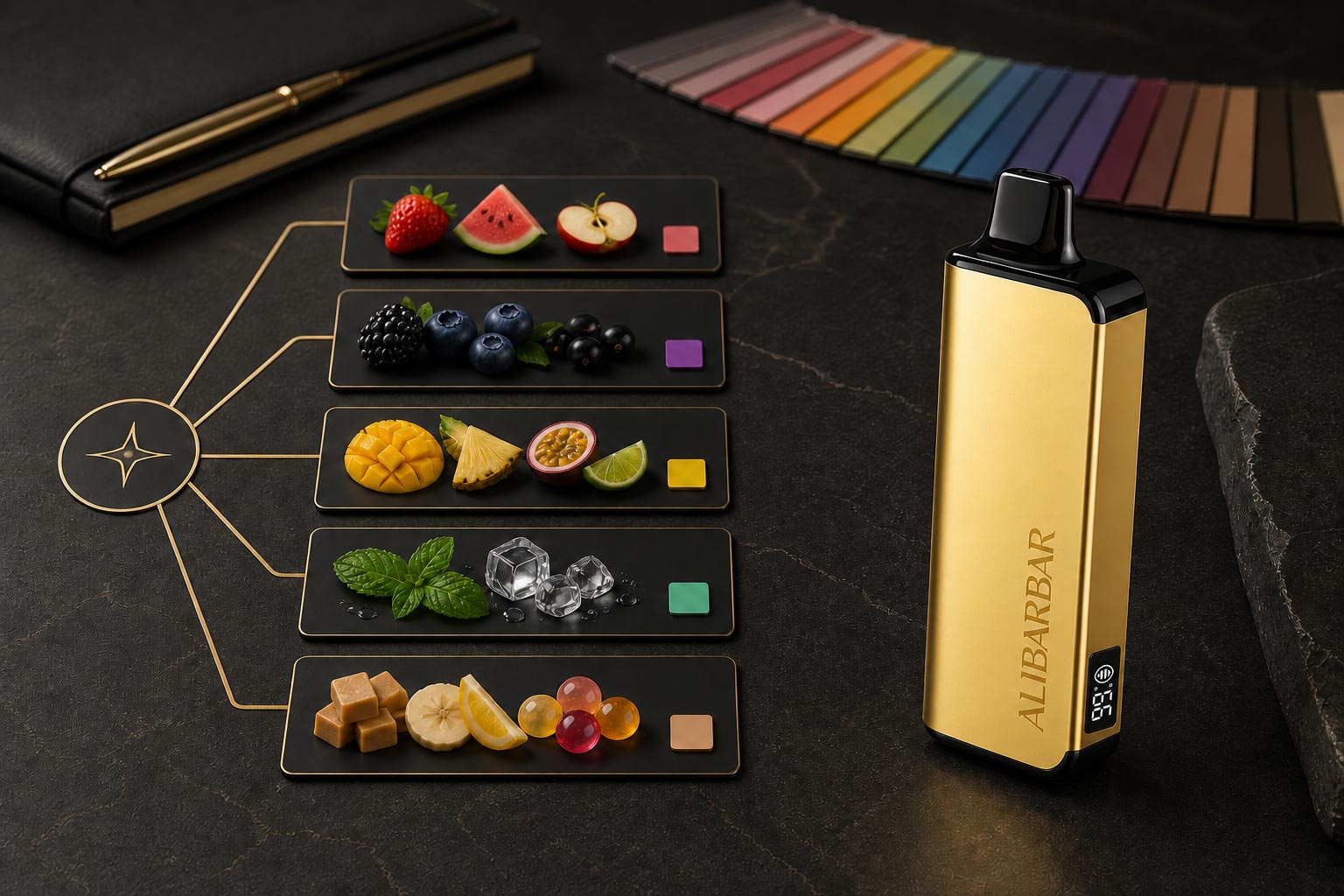 How to choose between 28 ALIBARBAR Ingot 9000 flavours