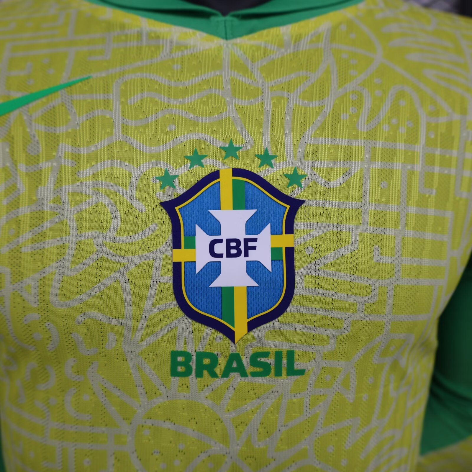 2024/25 Brazil home players long sleeves