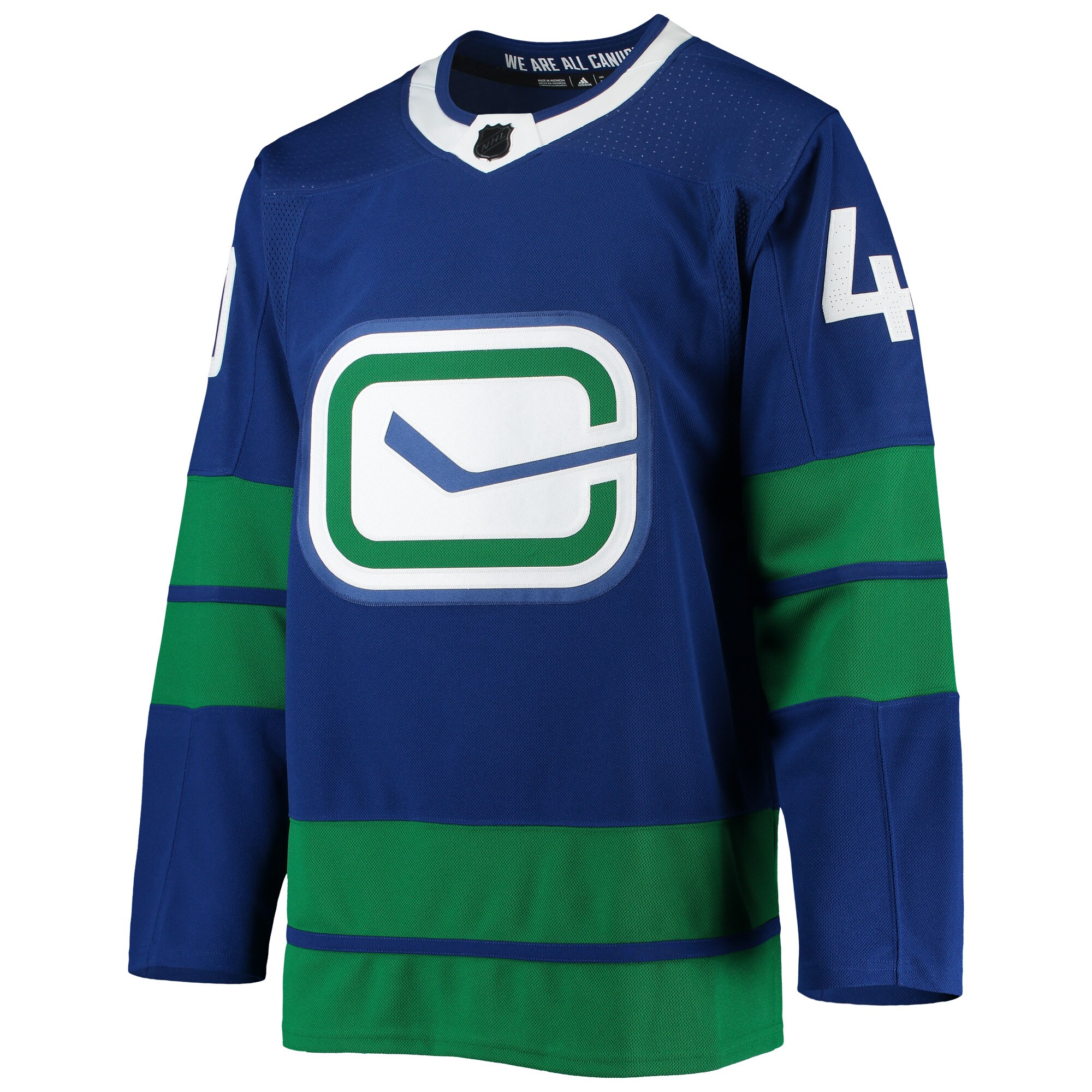 Elias Pettersson Vancouver Canucks  2020/21  Alternate   Jersey – Blue