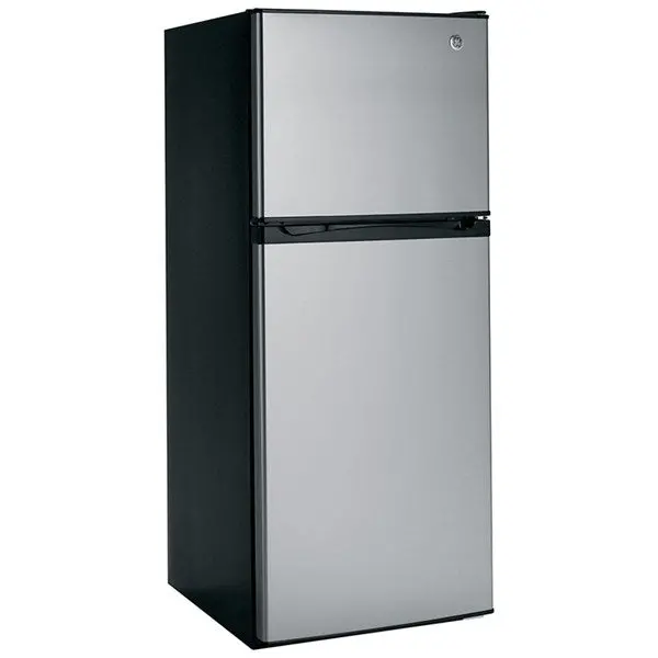 11.6-Cubic-Foot Top-Freezer Stainless Steel Refrigerator with Energy-Efficient Design