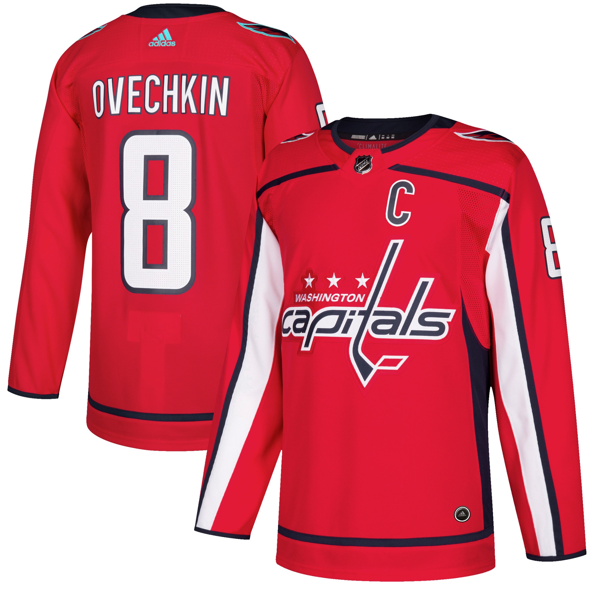 Alexander Ovechkin Washington Capitals     Jersey – Red