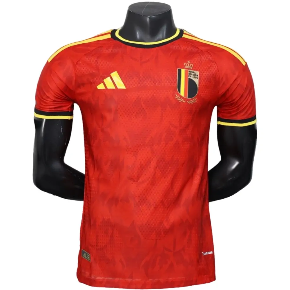 2026 World Cup Belgium Home Kit - Short Sleeve Player Edition