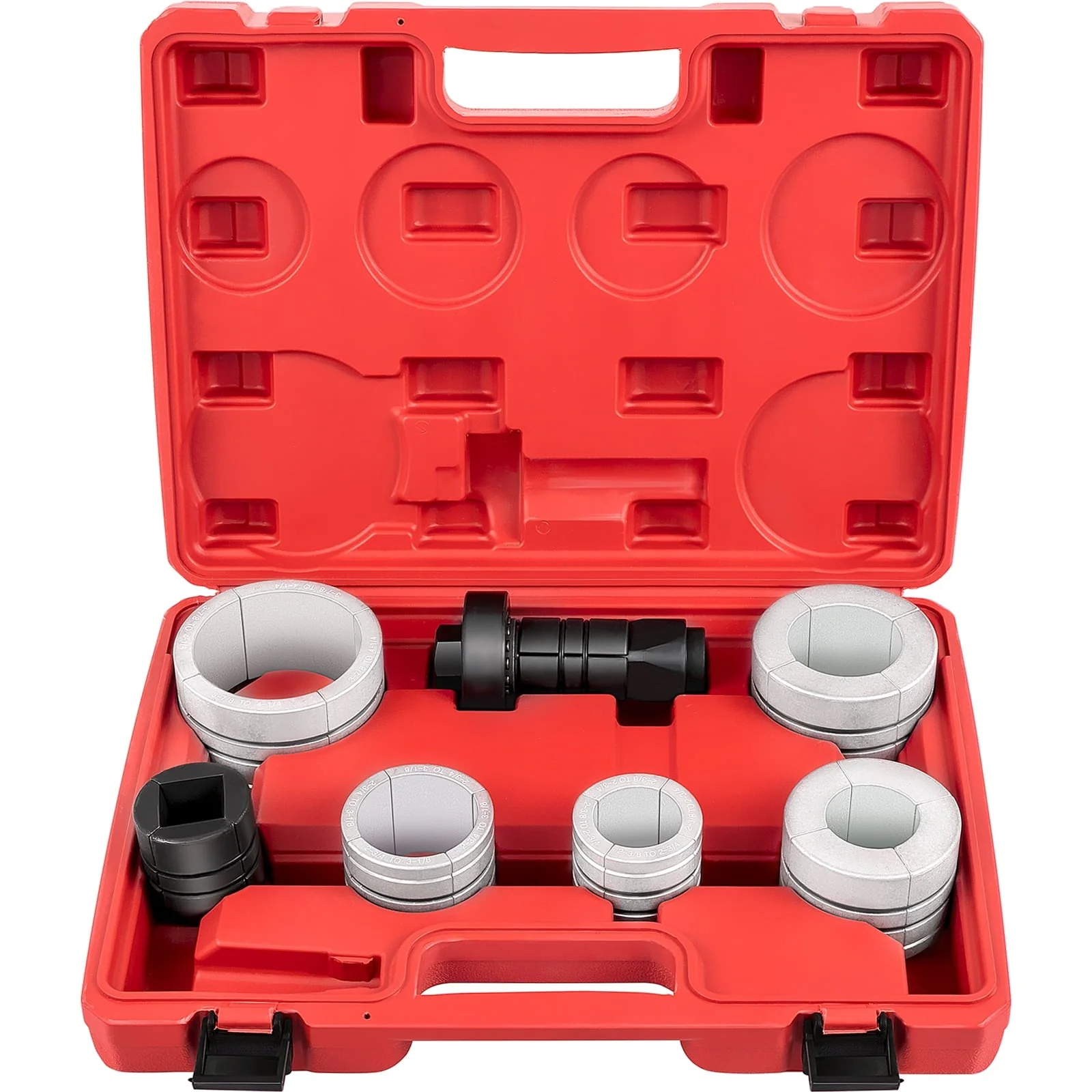 VEVOR Exhaust Pipe Expander Stretcher Tool Set, 1-5/8 to 4-1/4 Inches Pipe Stretcher Kit with Storage Case