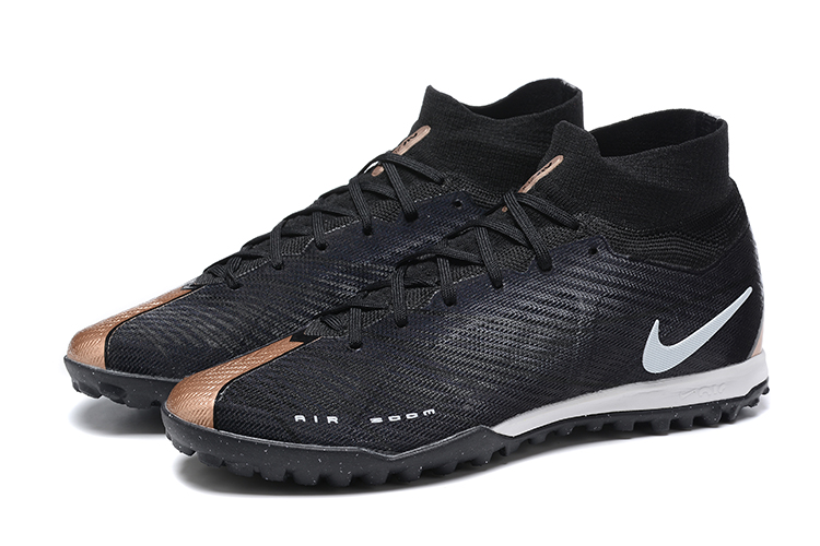 Assassin XV high-top fully knitted waterproof MD air cushion grass spike football shoes